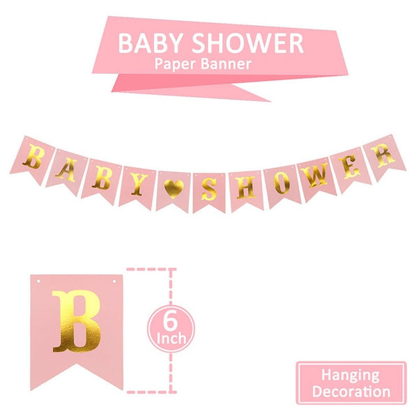 Baby Shower 19pc Foil Balloons Birthday Party Decorations Its A Boy Girl Gender Reveal