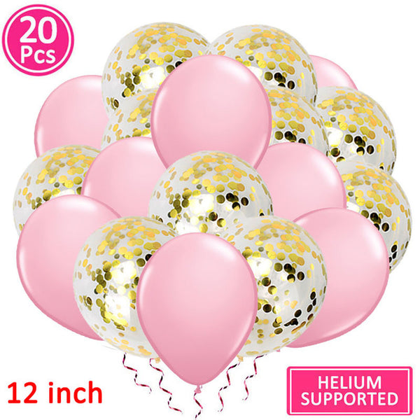 Baby Shower 19pc Foil Balloons Birthday Party Decorations Its A Boy Girl Gender Reveal