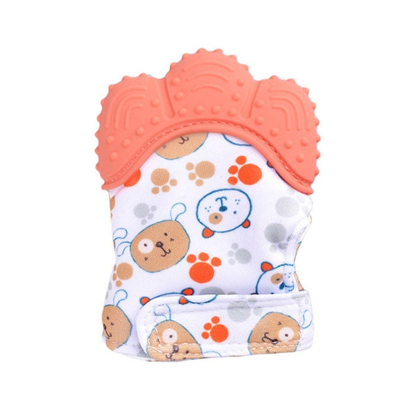 YOU FINALLY FOUND IT! A Teething  Mitten glove  teether is trendy, modern and safe for