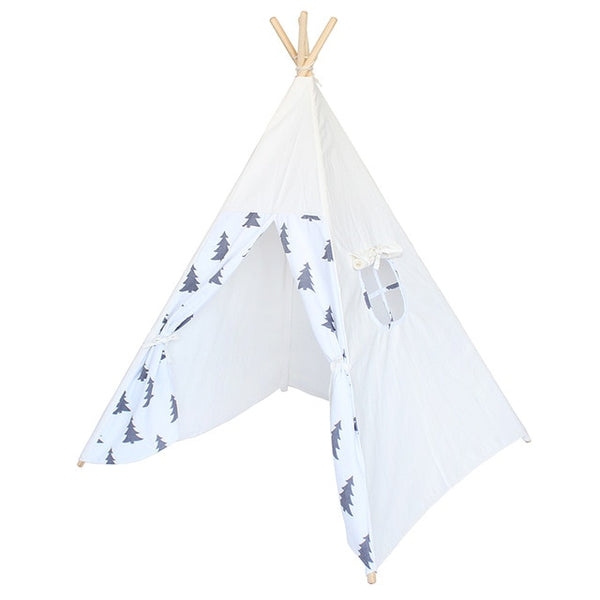 Black Tree Printed Children Play Tent