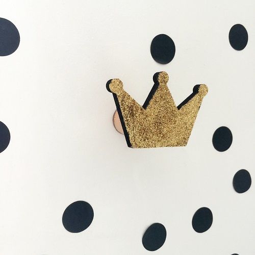 Cute bunny wooden clothes hook for kids room wall decorate