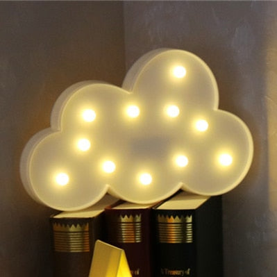 Lovely Cloud Moon Star Lights