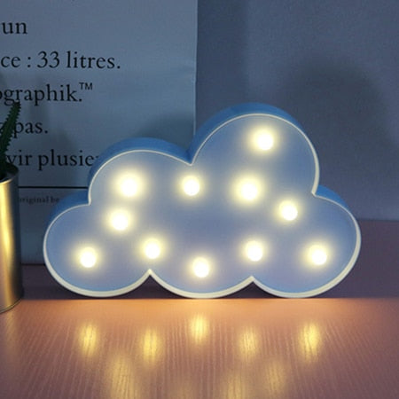 Lovely Cloud Moon Star Lights