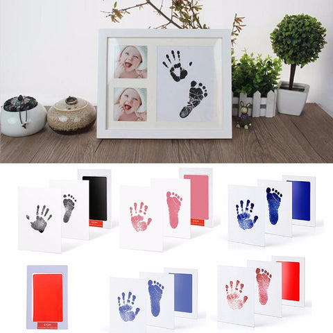 Baby Hand and Footprint Kit for Newborn Girls and Boys, Personalized