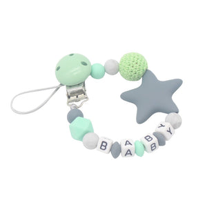 Personalized Bead Teething Pacifier