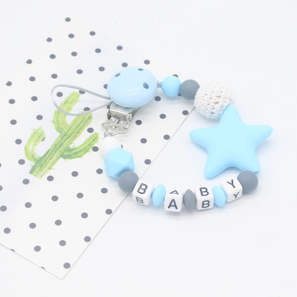 Personalized Bead Teething Pacifier