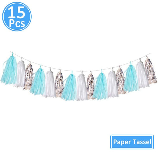 Baby Shower 19pc Foil Balloons Birthday Party Decorations Its A Boy Girl Gender Reveal