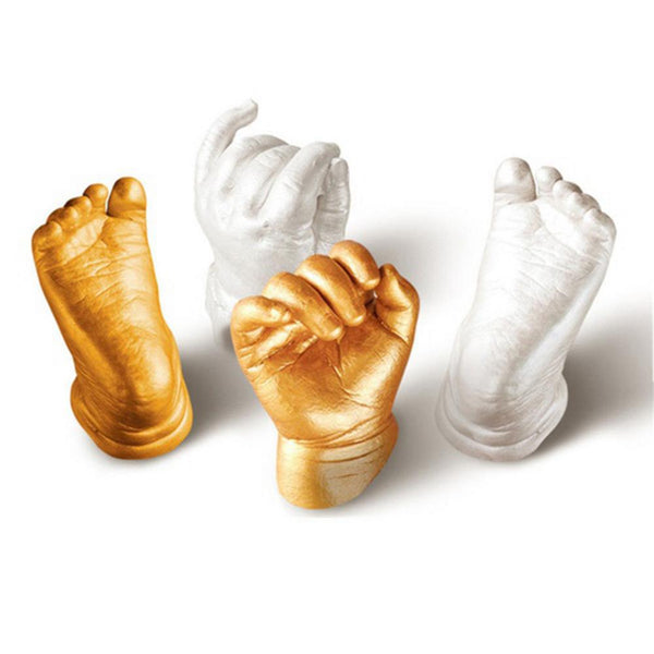 3D Baby Hand Foot Print Plaster Casting Kit